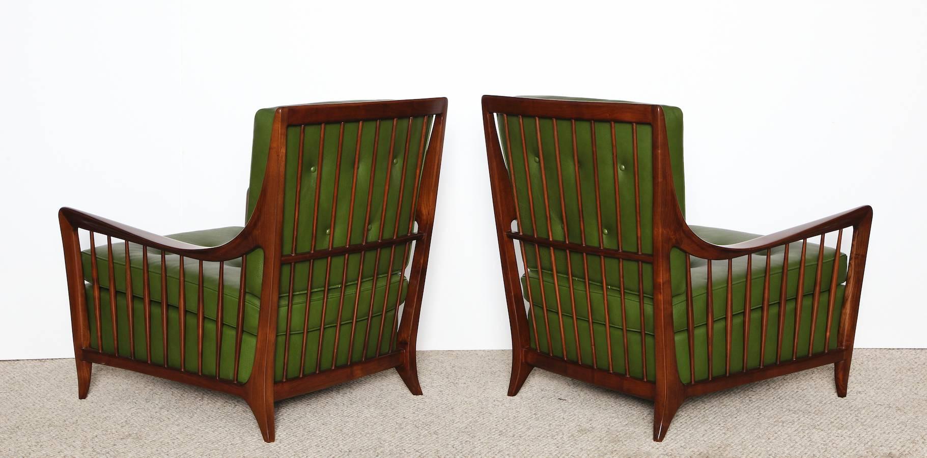 Paolo Buffa Lounge Chairs In Excellent Condition In New York, NY
