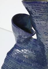 Studio-Built Double-Spout Coil Vase by Jana Merlo