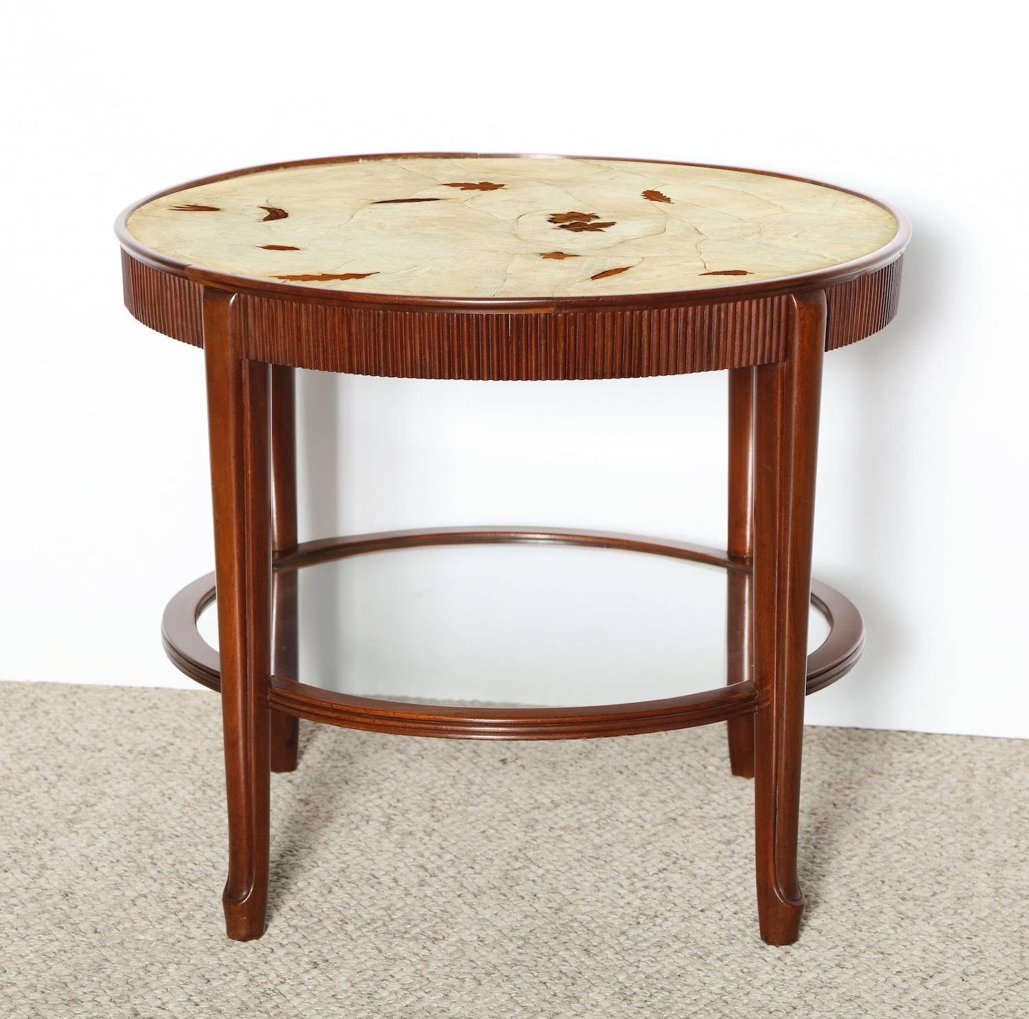 Italian Giuseppe Anzani Side Table