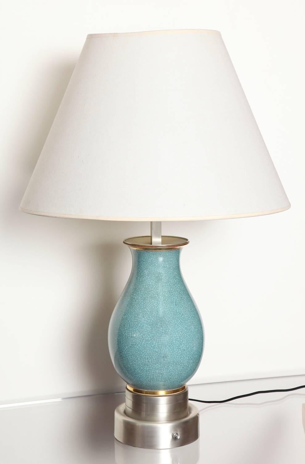 Custom Table Lamp by Paul Laszlo In Excellent Condition In New York, NY
