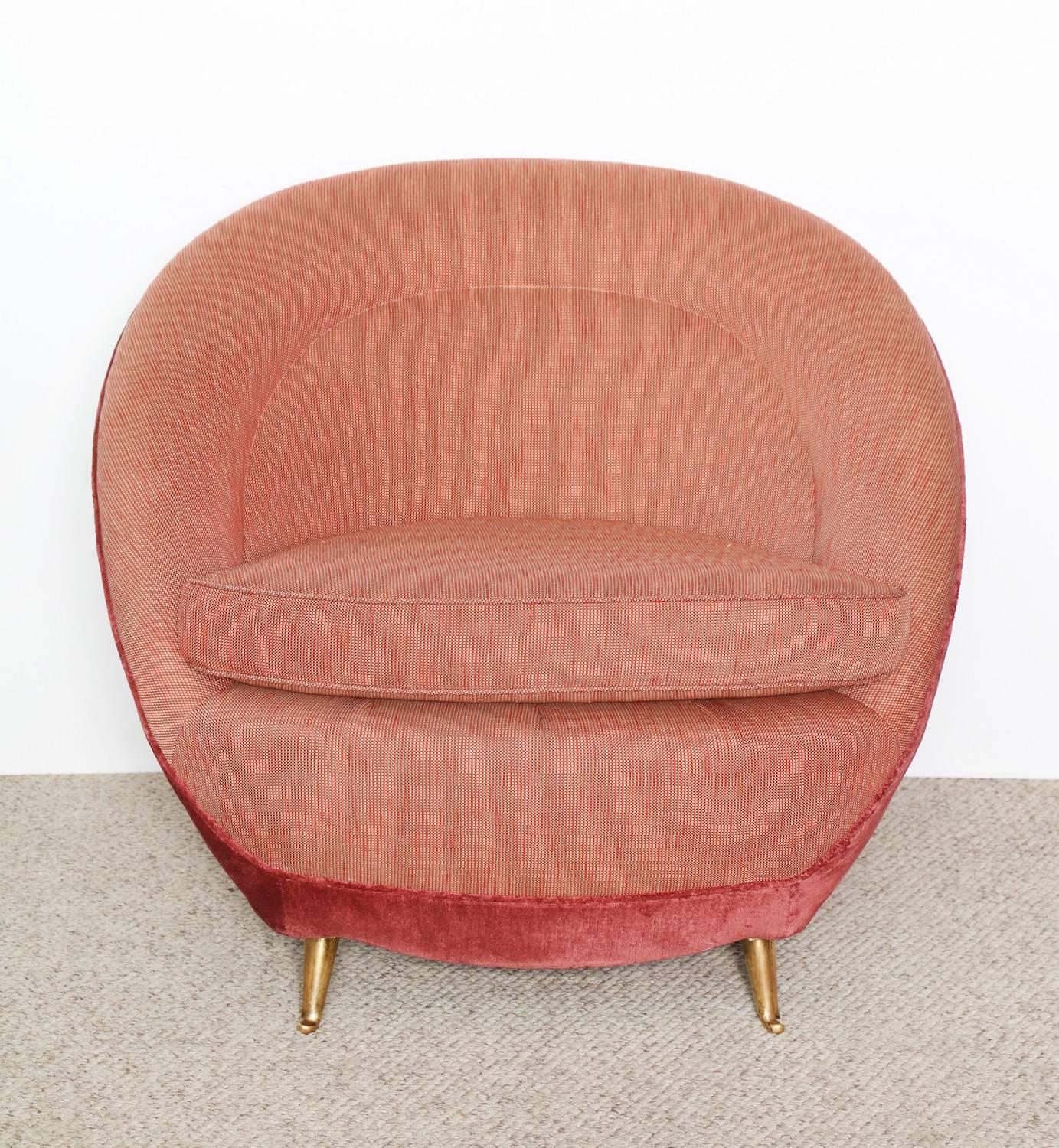 Mid-20th Century Guglielmo Veronesi Lounge Chairs 