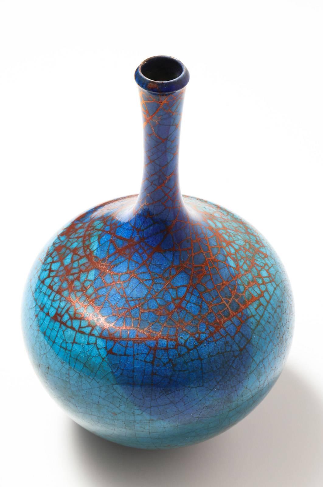 Mid-20th Century Carlo Zauli Ceramic Vases