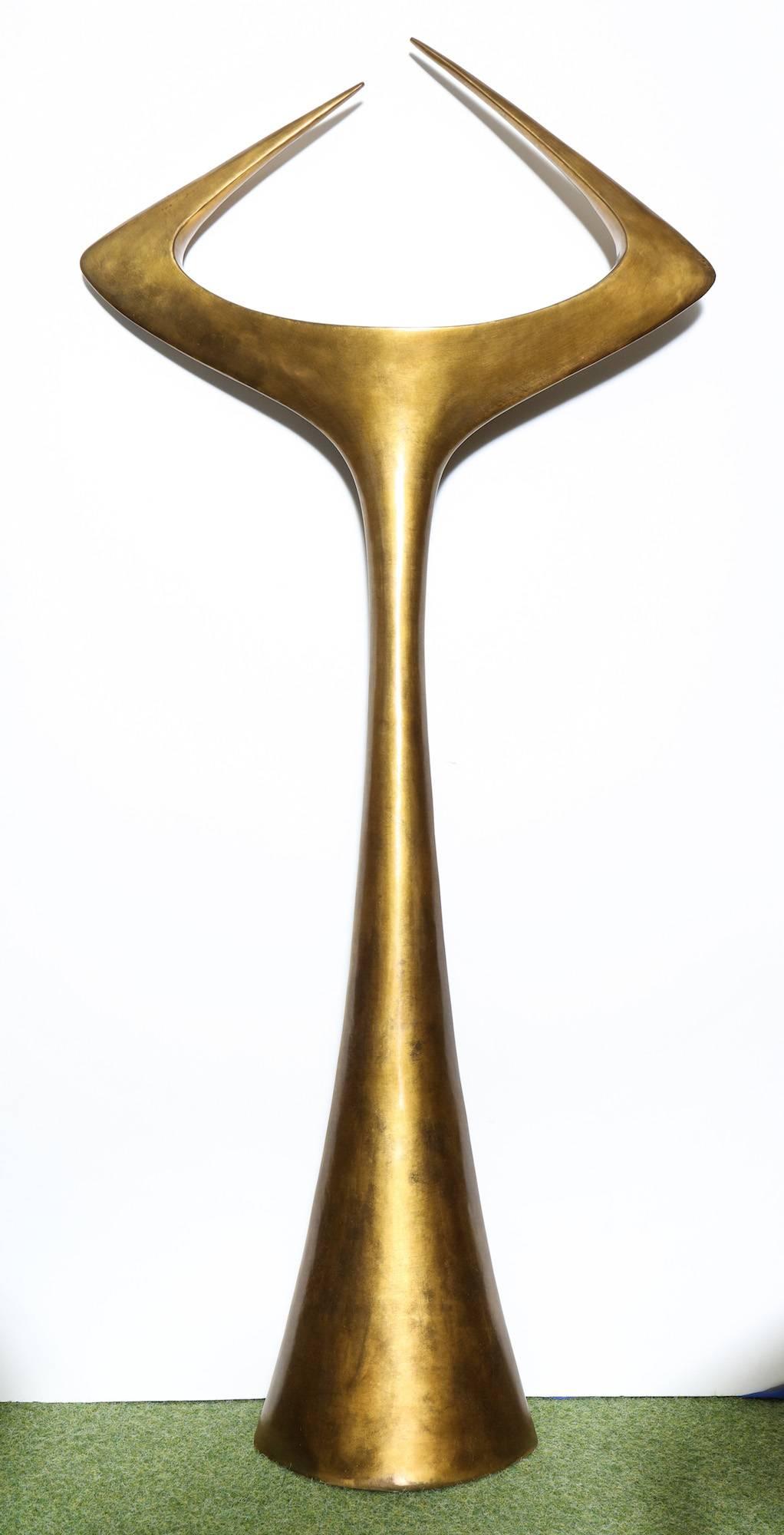 French Alexandre Logé Floor Lamp For Sale