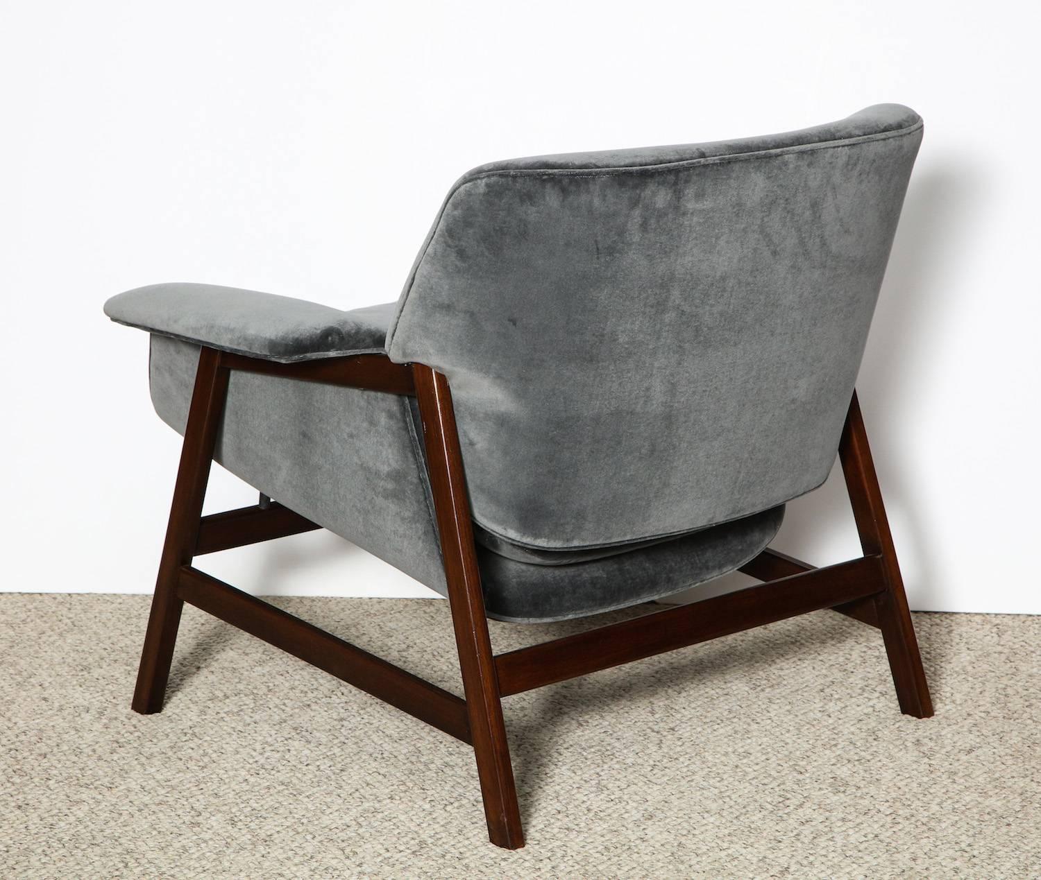 Mid-20th Century Gianfranco Frattini Lounge Chairs