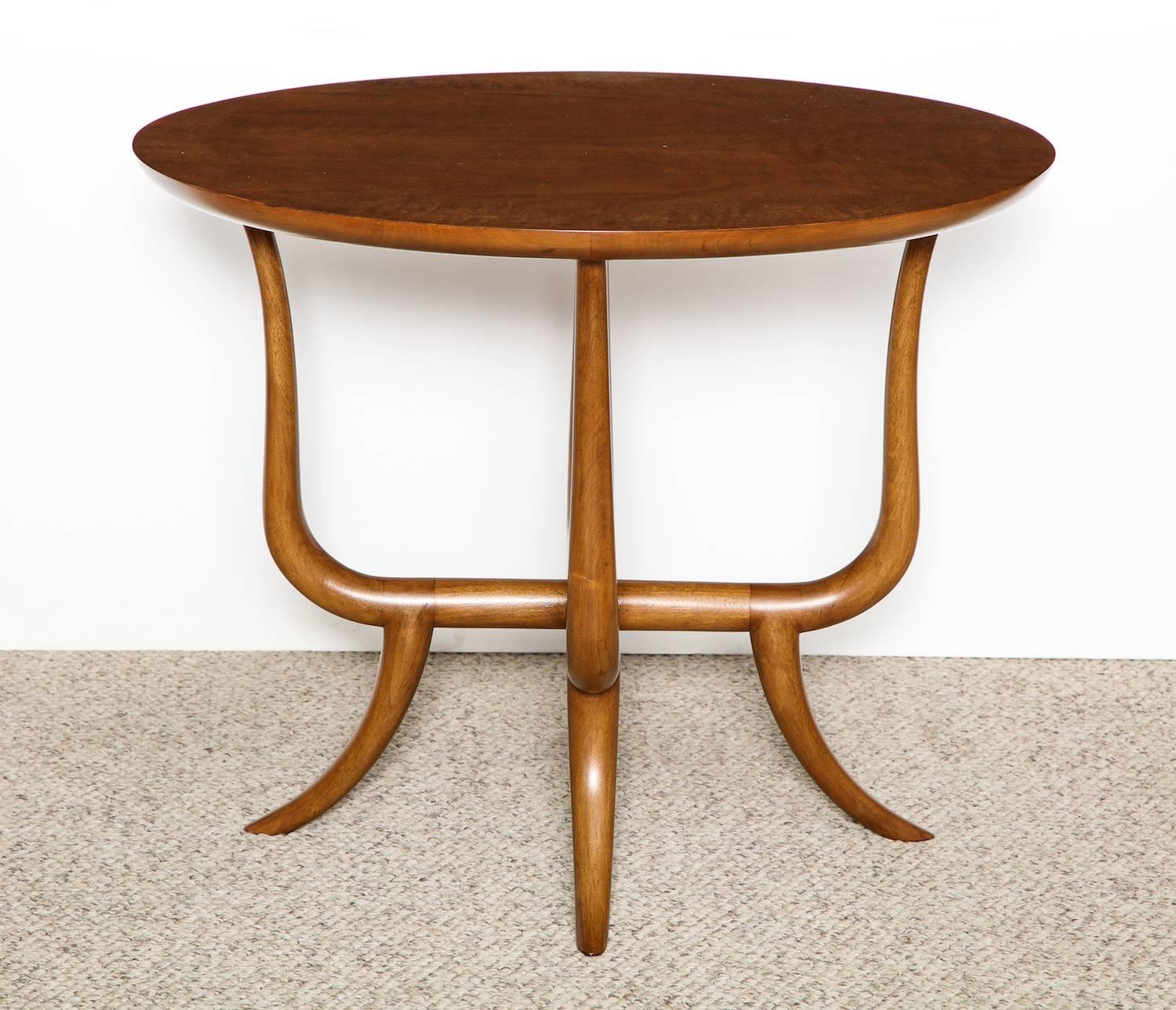 T.H. Robsjohn-Gibbings Side Table In Excellent Condition In New York, NY