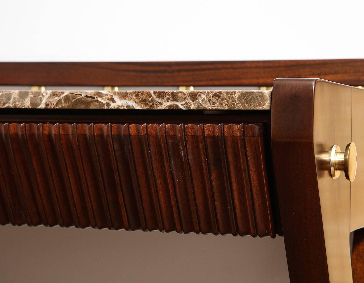 Osvaldo Borsani Console Table In Excellent Condition In New York, NY