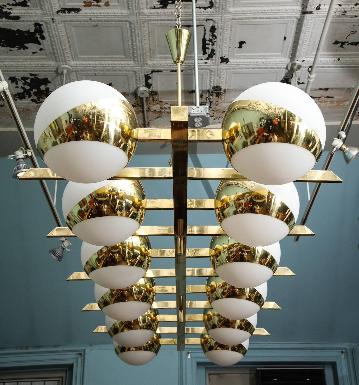 Italian Fedele Papagni Chandelier