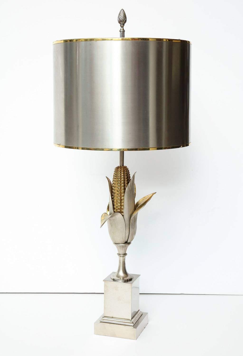 French Table Lamp by Charles et Fils For Sale