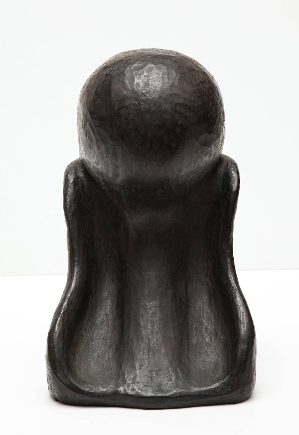 Mid-Century Modern Gabriella Crespi Bronze Sculpture