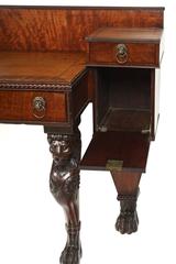 Mack, Williams and Gibton Mahogany Sideboard with Lion Monopodium Legs
