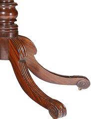 Early 19th Century Regency Mahogany Three Pedestal Dining Table
