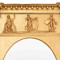19th Century English Regency Gilt Neoclassical Mirror