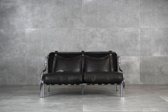 Gae Aulenti "Stringa" 2-Seater Sofa for Poltronova, 1960s