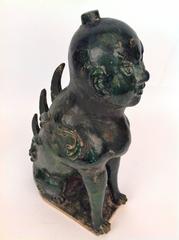 Antique Burmese Ceramic Figure