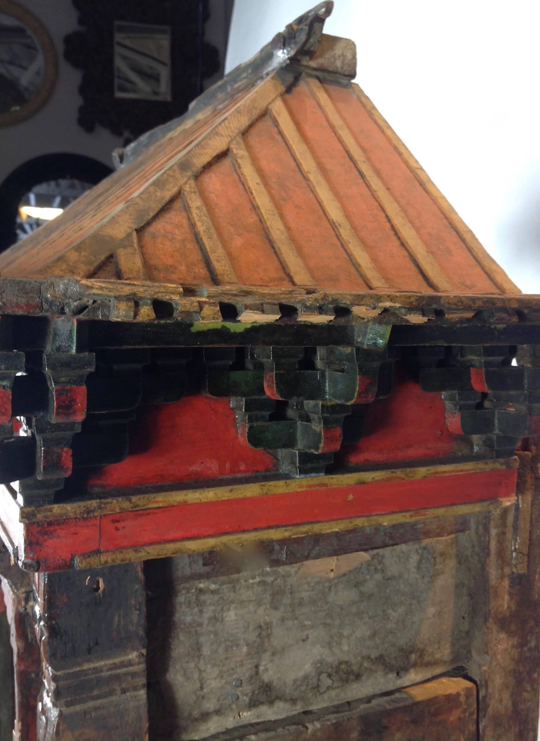 tibetan altar cabinet