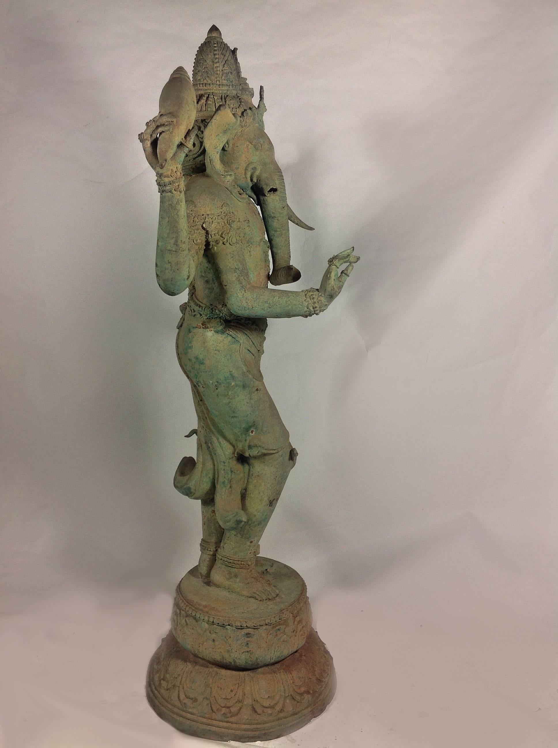 Burmese Ganesha, circa 1920s In Good Condition For Sale In San Francisco, CA