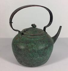 Early Javanese Copper Kettle