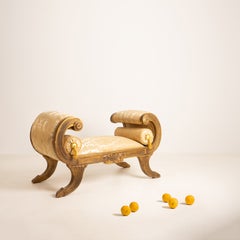 BAROQUE Roman bench, France, late 18th century