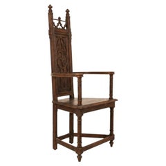 MIDDLE AGE Style Armchair France, circa 1900