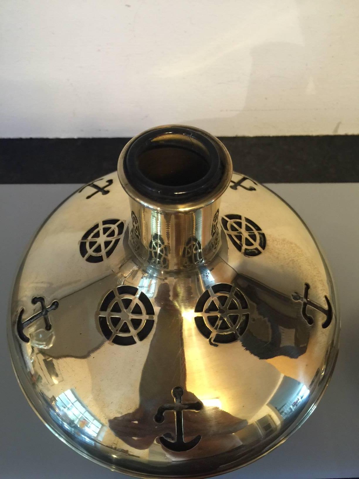Polished Pair of Swedish Decanters