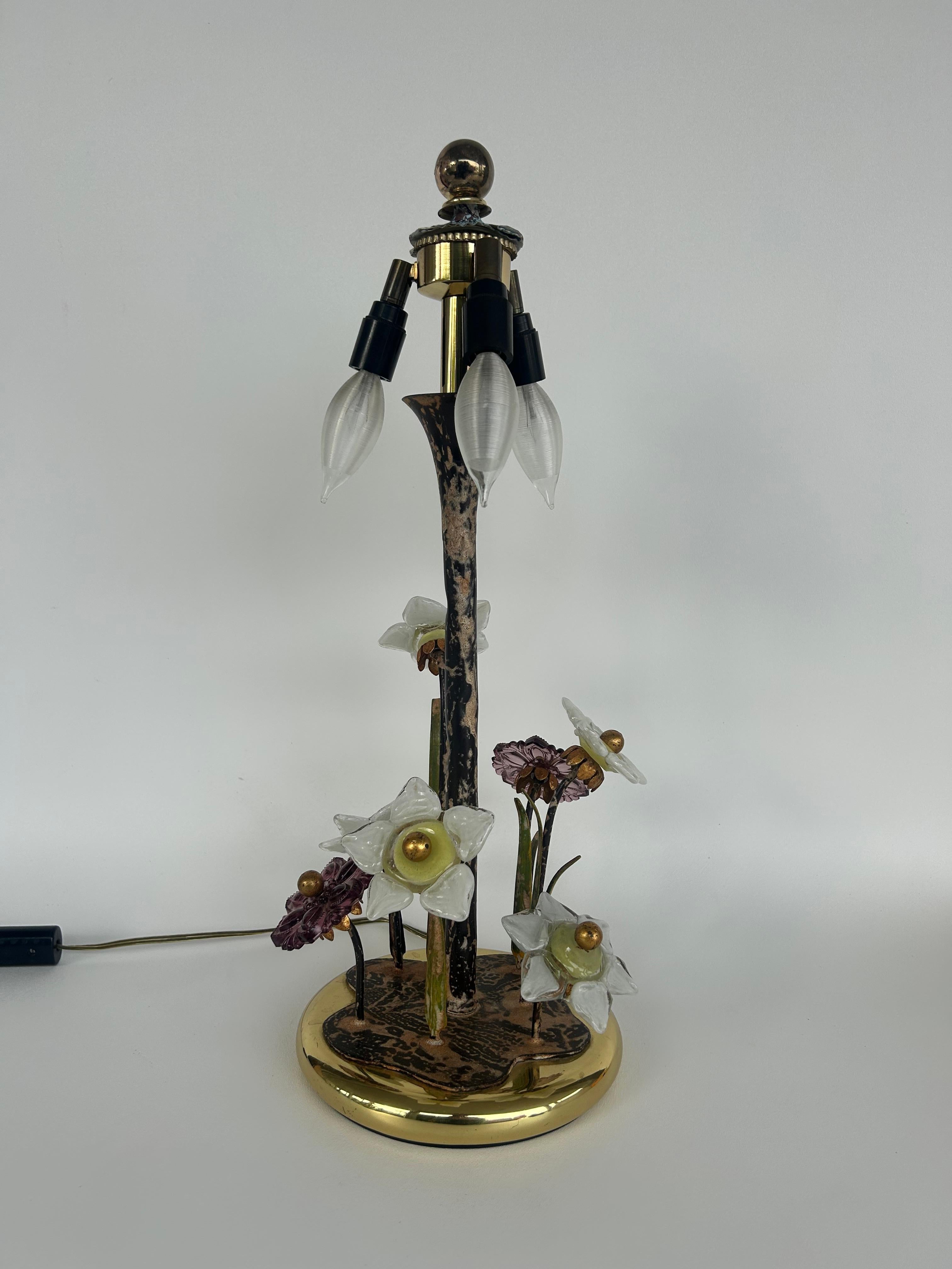 Italian Murano Lamp For Sale 4