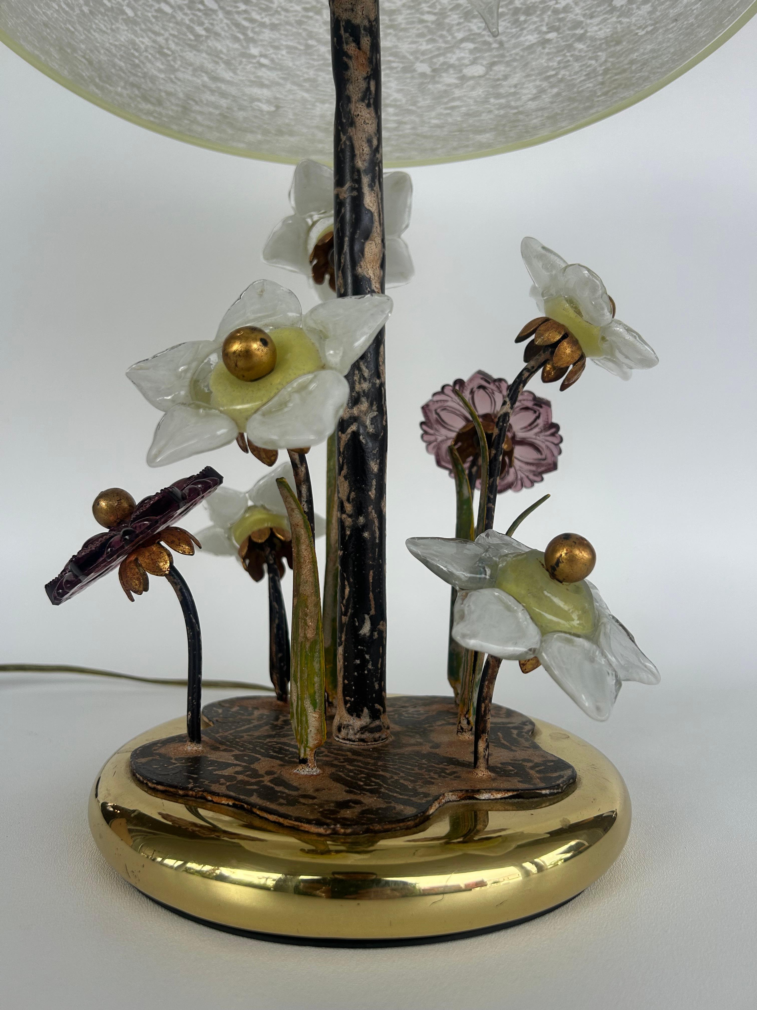 Italian Murano Lamp For Sale 3