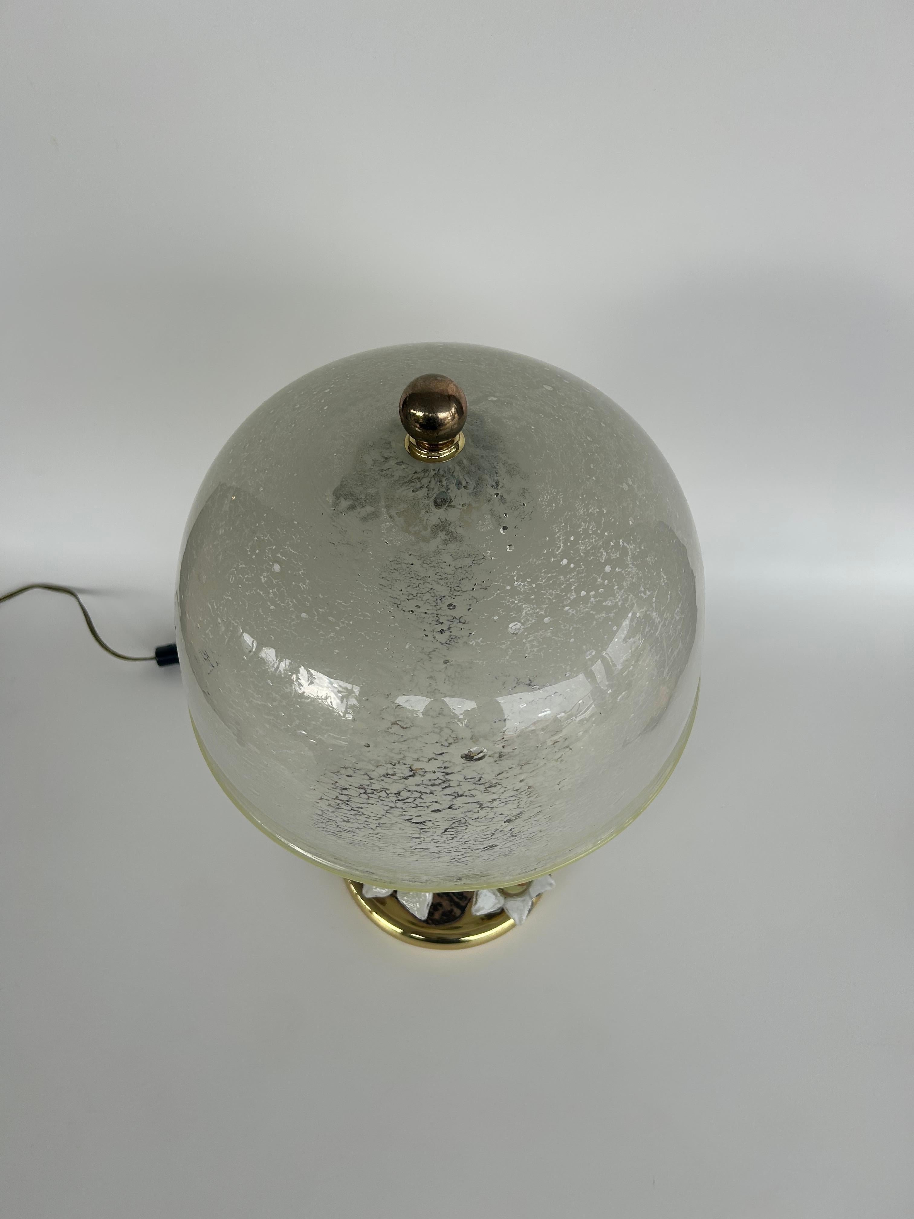 Late 20th Century Italian Murano Lamp For Sale