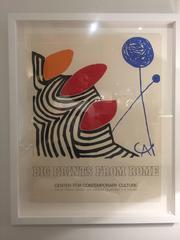 "Big Prints From Rome" Poster by Calder