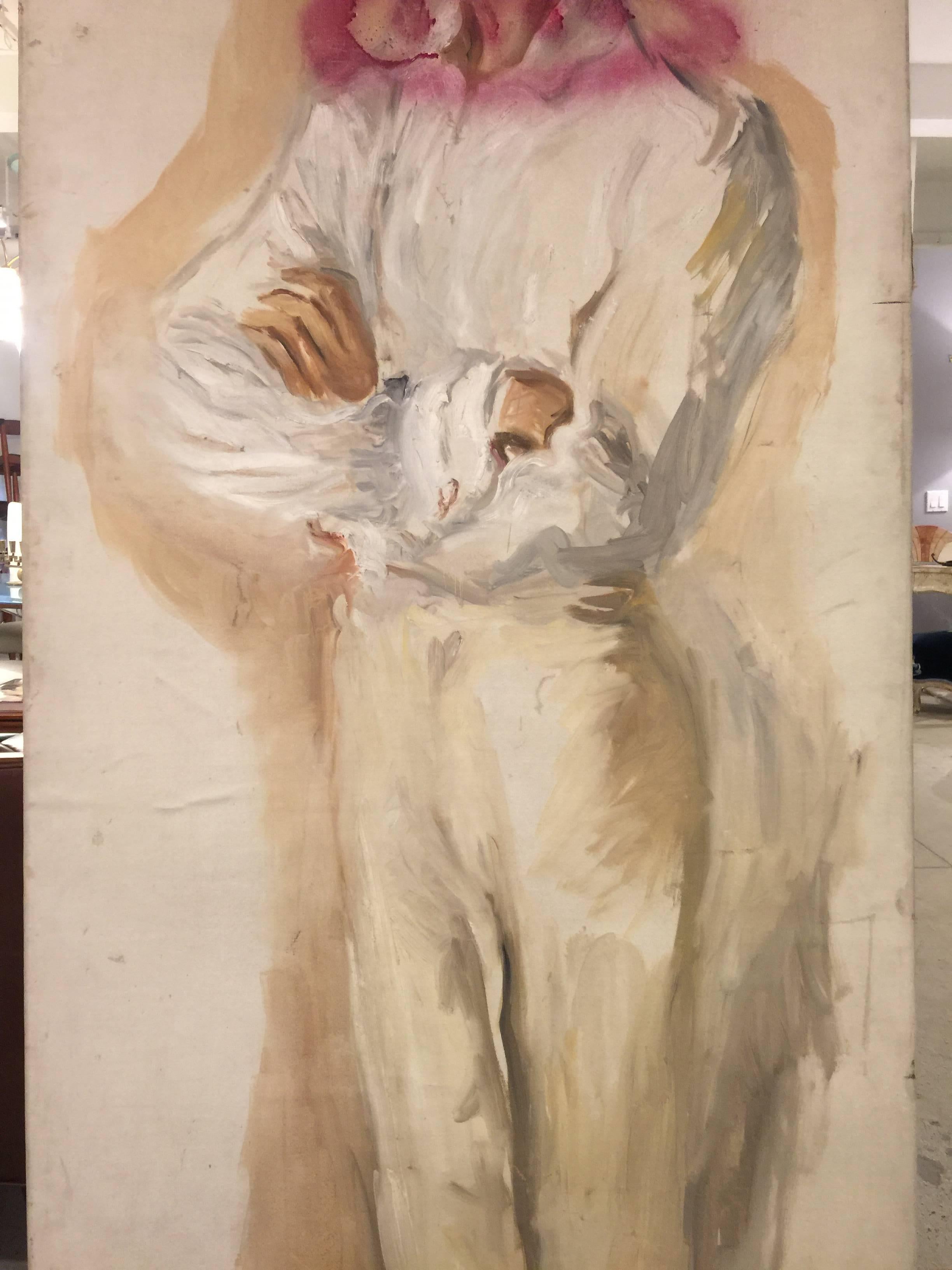 Peint Portrait masculin par Peter Sheil en vente