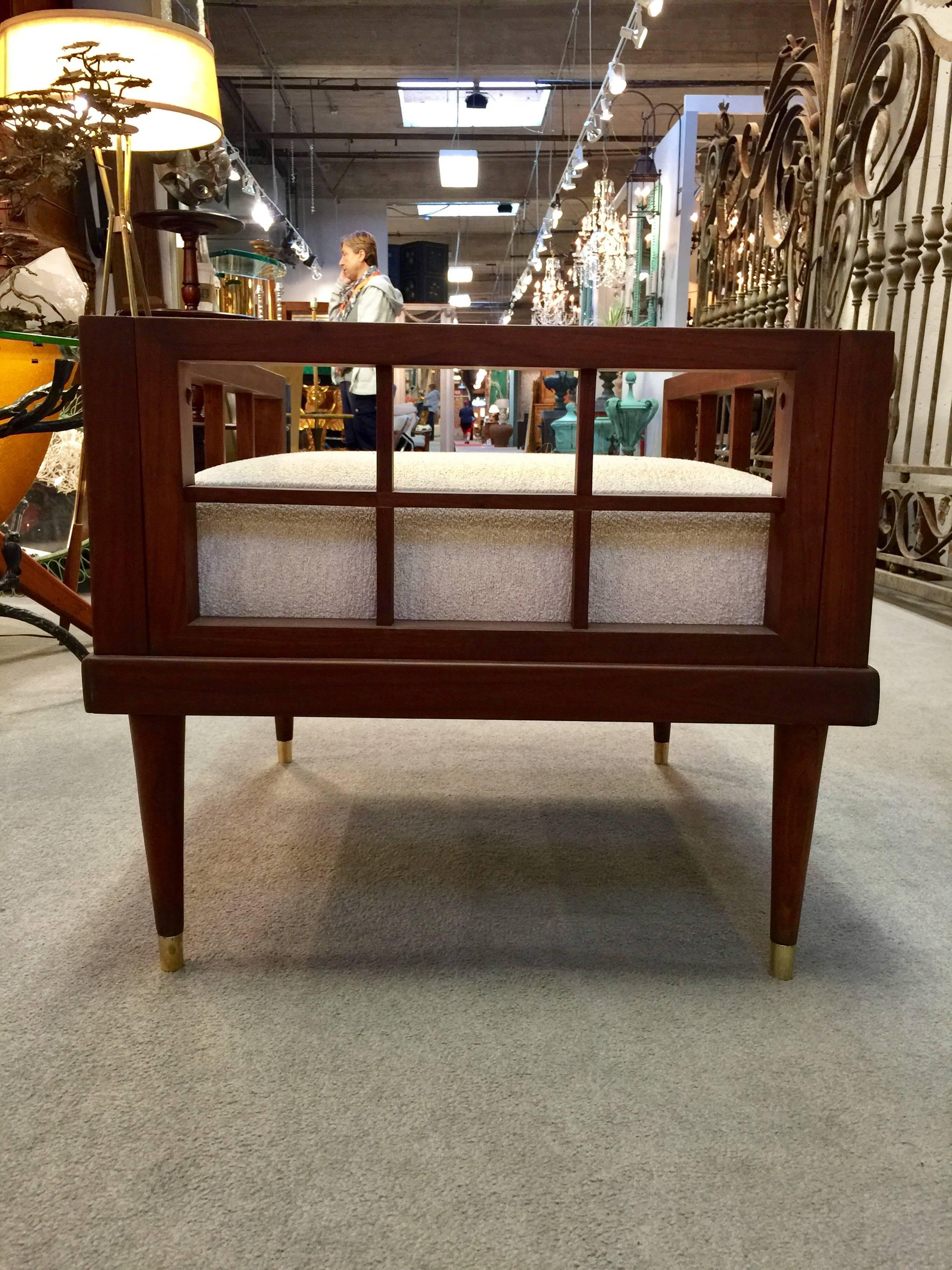 Mid-Century Modern Pair of Frank Lloyd Wright Inspired Chairs