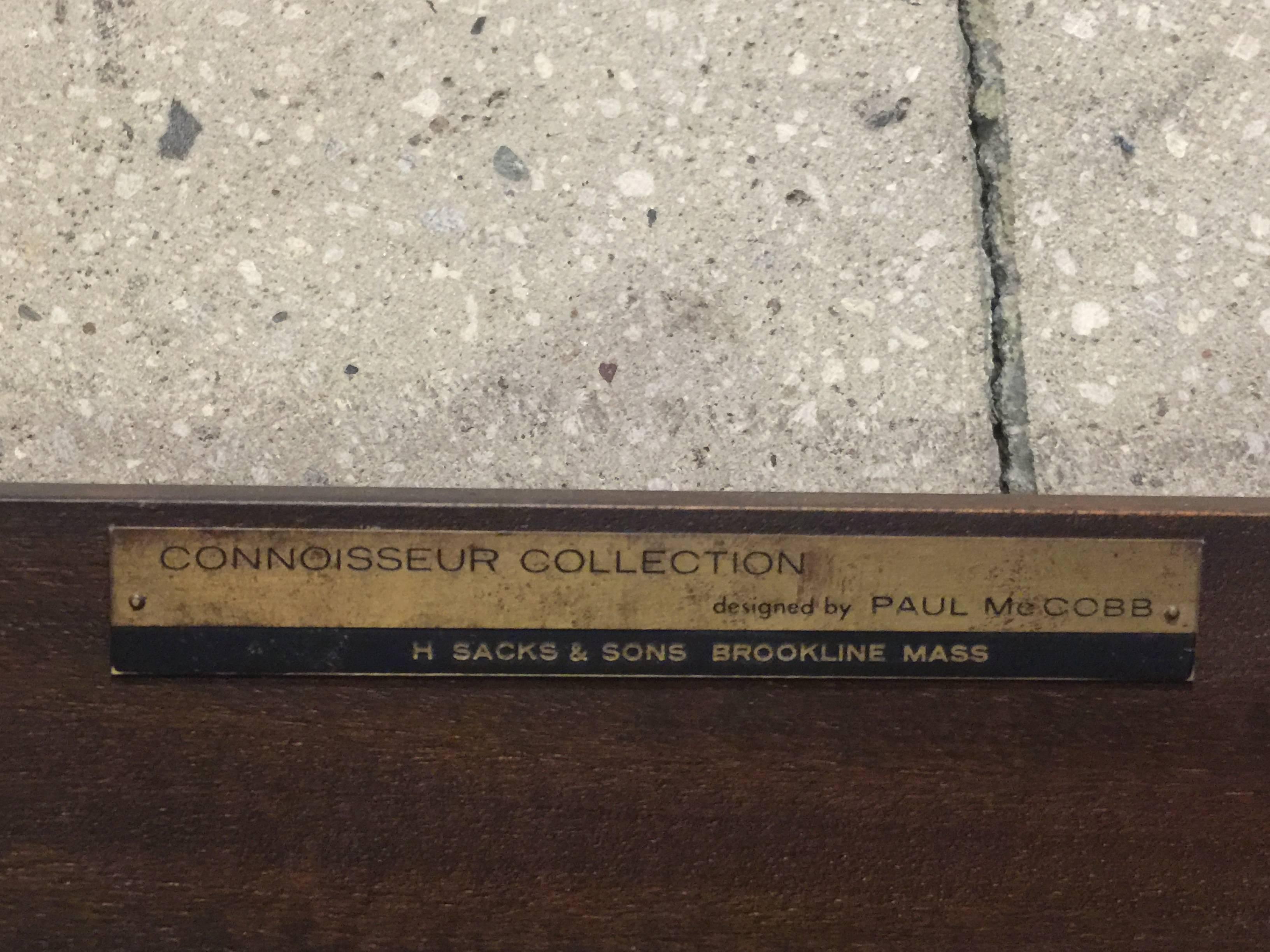 Brass Paul McCobb Secretary or Cabinet
