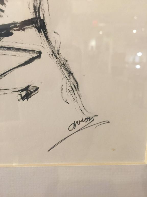 Trio Black/White Ink Drawings For Sale at 1stDibs | trio drawings