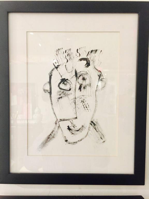 Trio Black/White Ink Drawings For Sale at 1stDibs trio drawings