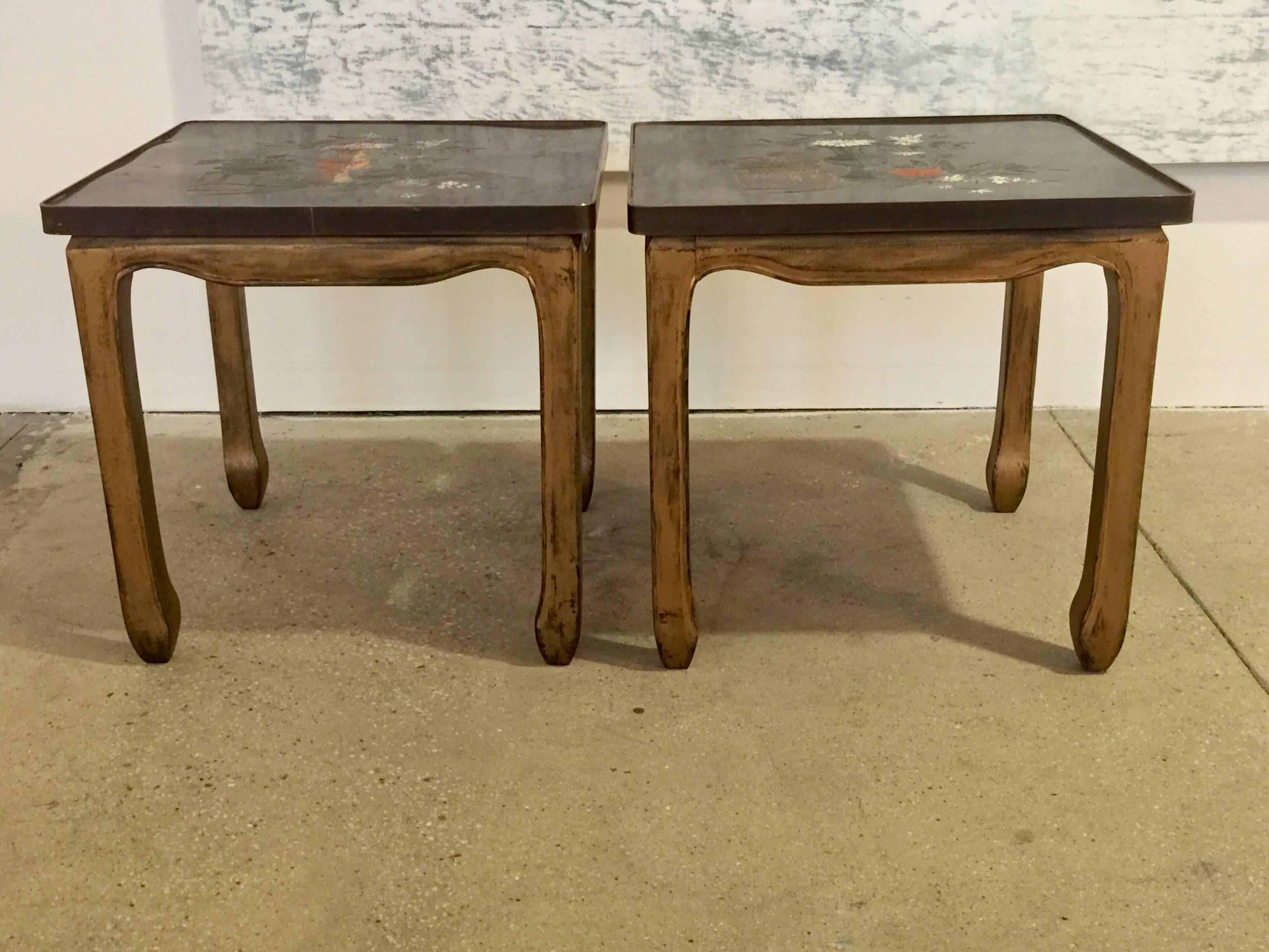 American Pair of Philip and Kelvin LaVerne Tables