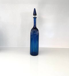 Gio Ponti, Bottiglia "Morandiana", prod. Venini 1988