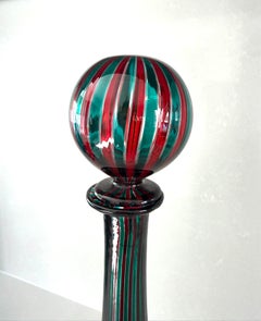 Gio Ponti, Bottiglia "Morandiana", prod. Venini 1986