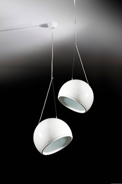 Studio Tetrarch, Pair of "Pallade" lamps, manufactured by Artemide 1968
