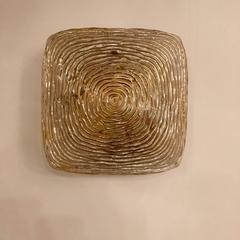 Helena Tynell Limburg Glass Flush 1960s Ceiling Light