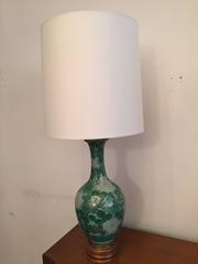 Pair of Marbro 1950s Mid-Century America Moriage Table Lamps