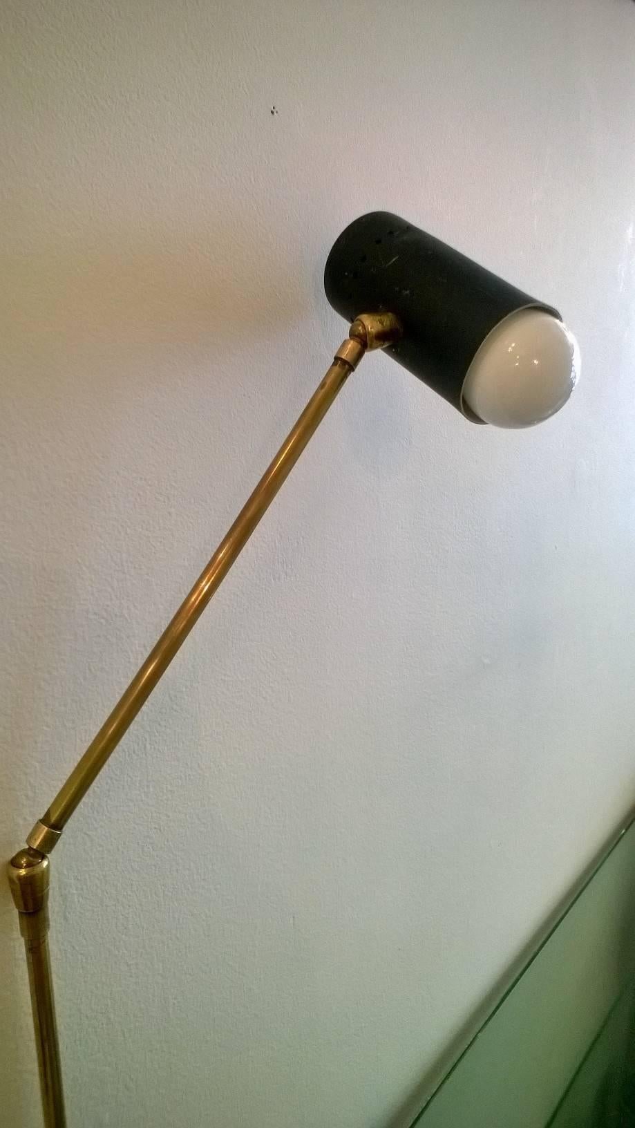 French 1950s Directional Desk Lamp 1
