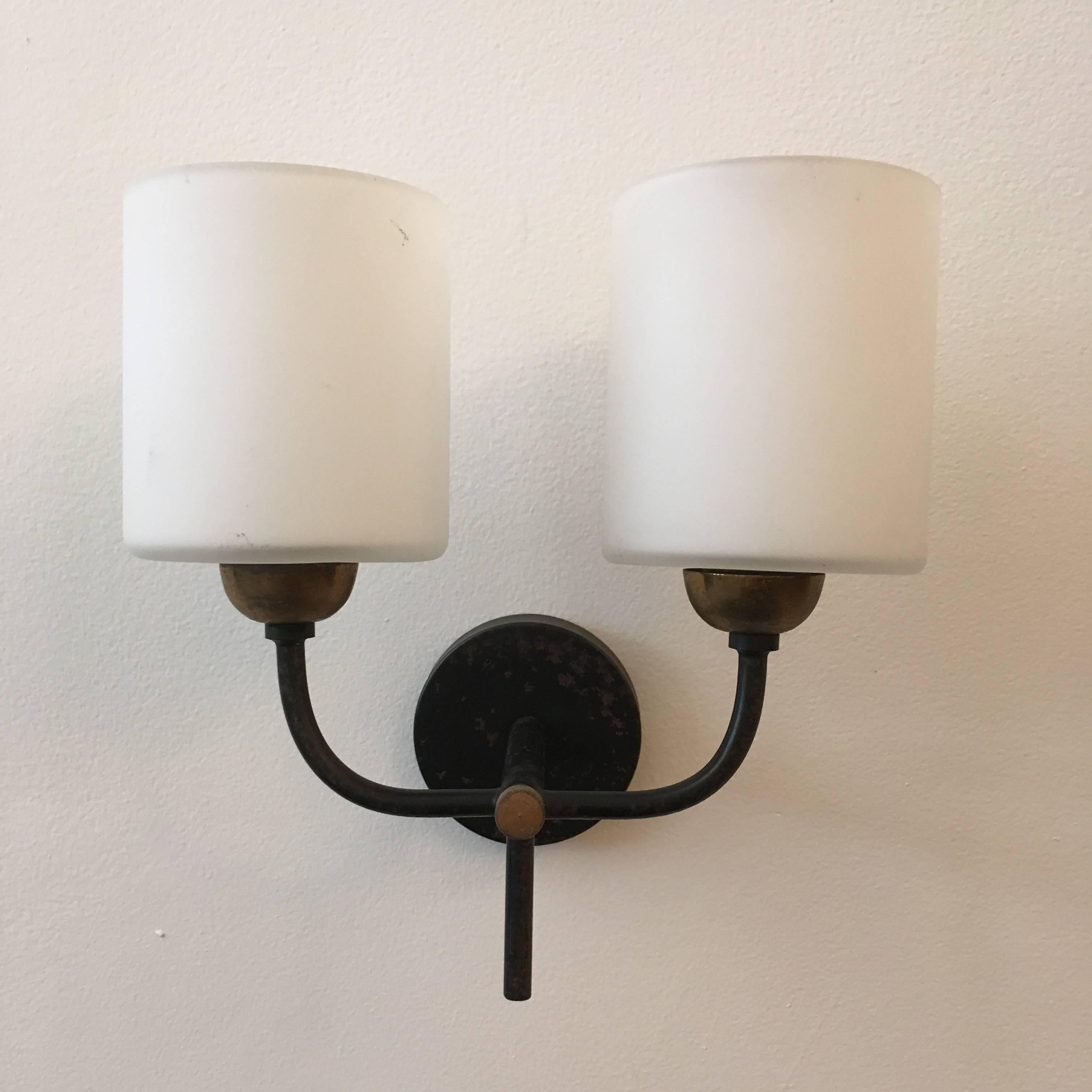 Pair of French Arlus 1960s Wall Lights 2