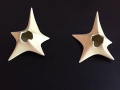 Pareja de candelabros italianos Antonia Campi de los años 50