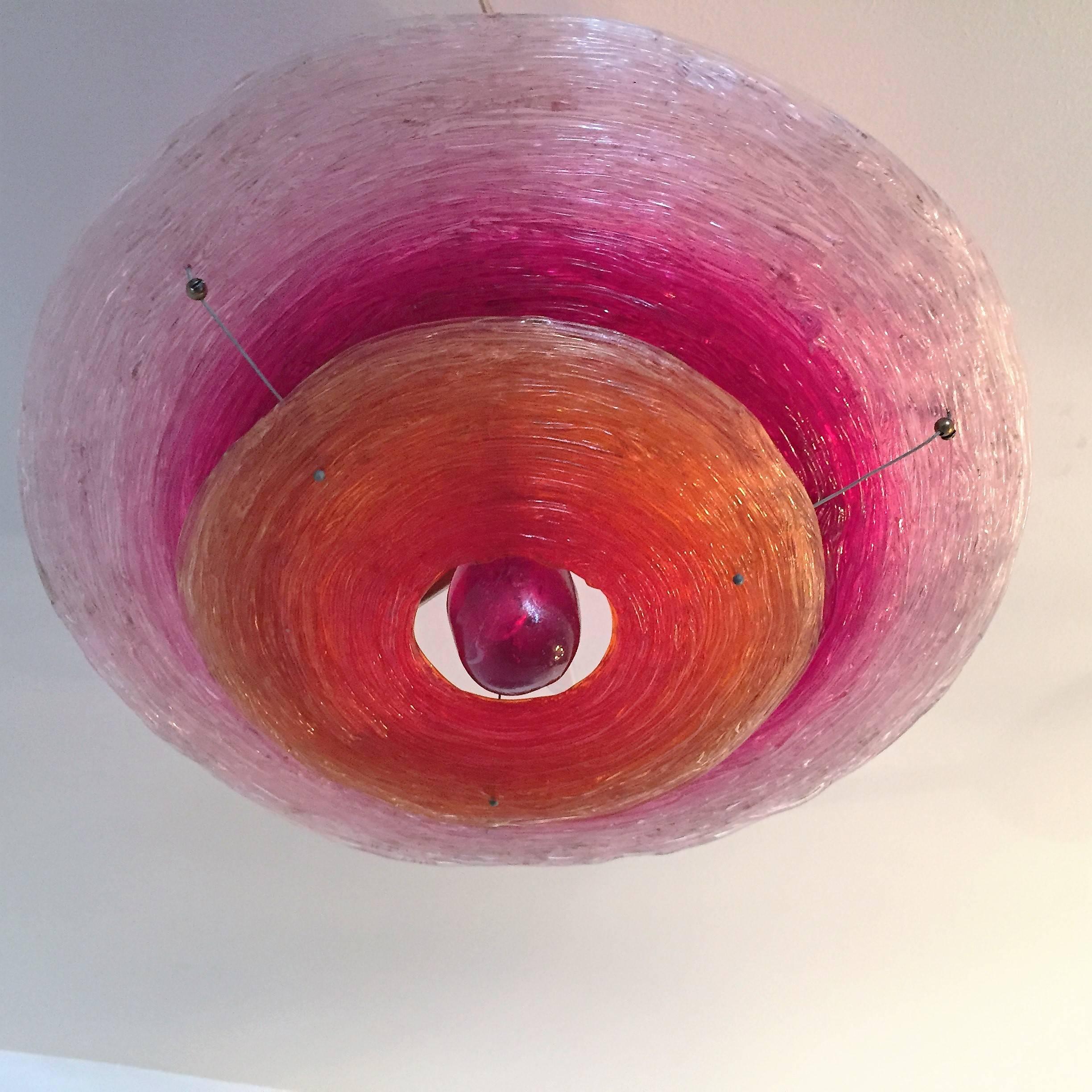 Jacobo Foggini Flush Ceiling Light Sculpture 3