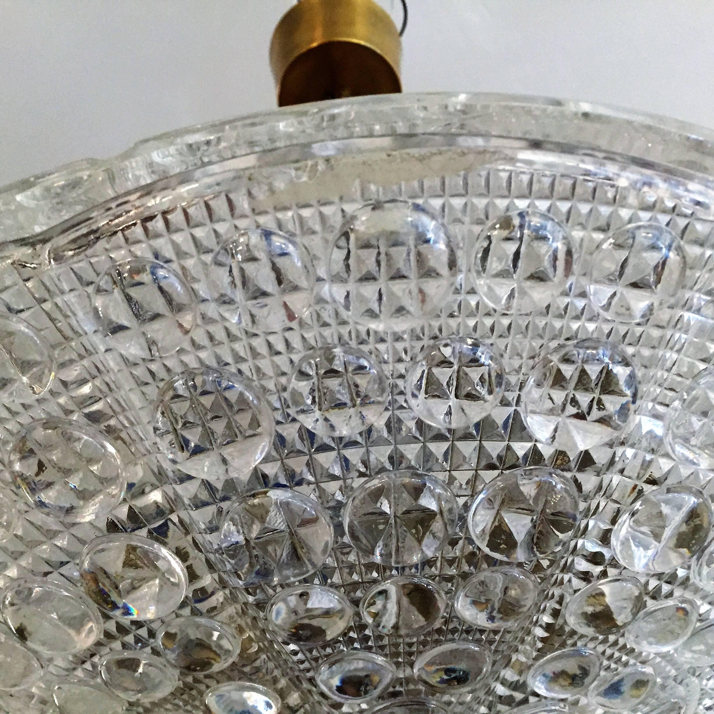 Mid-20th Century Orrefors Swedish Glass 1950s Pendant