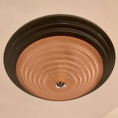 Fontana Arte Daniela Puppa and Franco Raggi, 1980s Crystal Flush Light