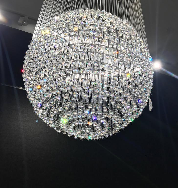 Tom Dixon Swarovski Crystal Palace Chandelier For Sale at 1stDibs