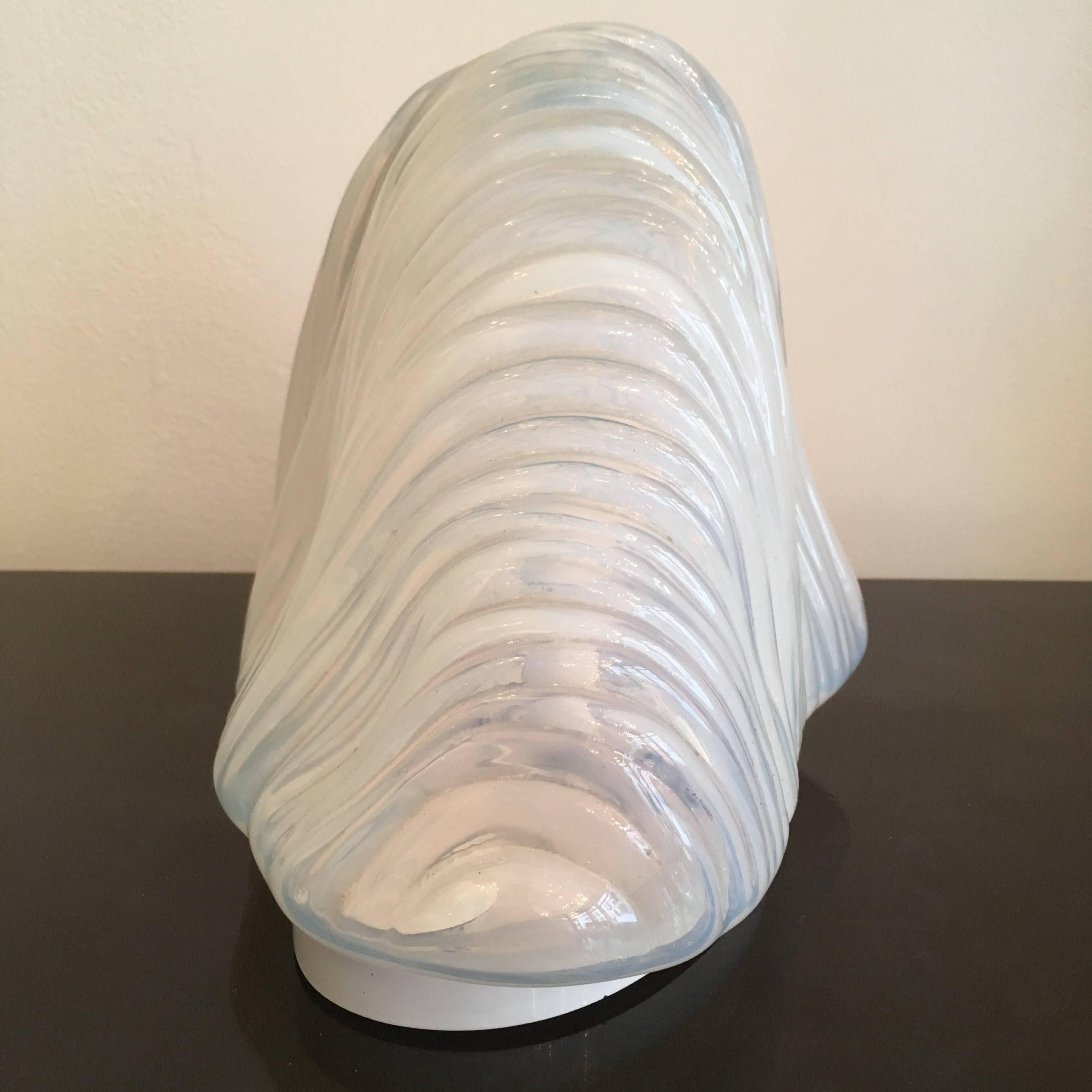 Mid-20th Century Carlo Nason Mazzega Murano Glass 1960 Iceberg Lamp