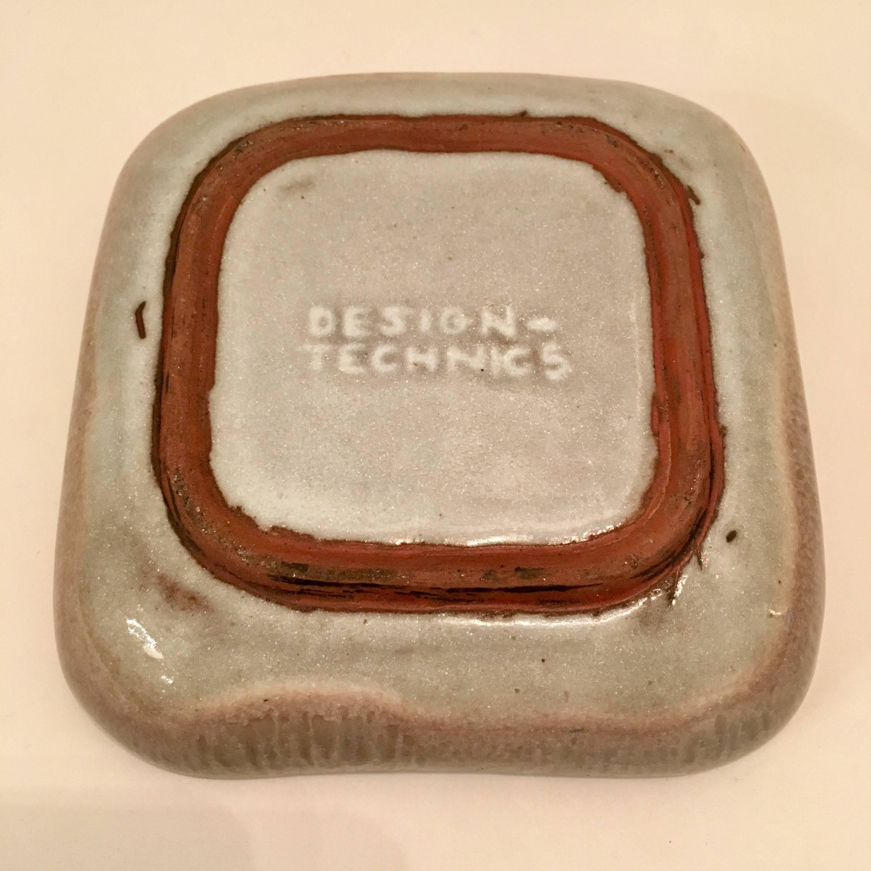 Lee Rosen Design Technics 1960s Ceramic Box In Good Condition In New York, NY