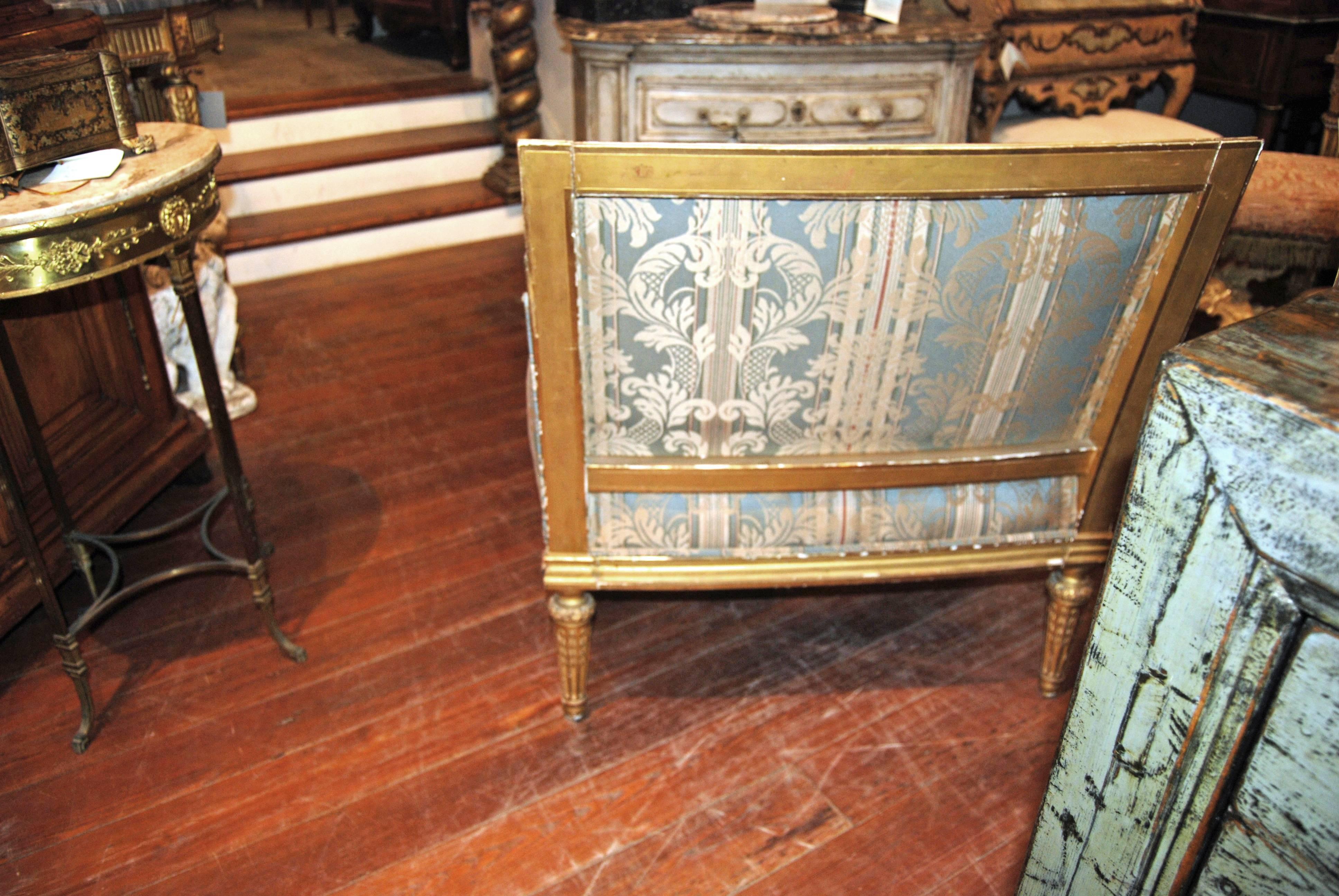 French 19th Century Giltwood Marquis