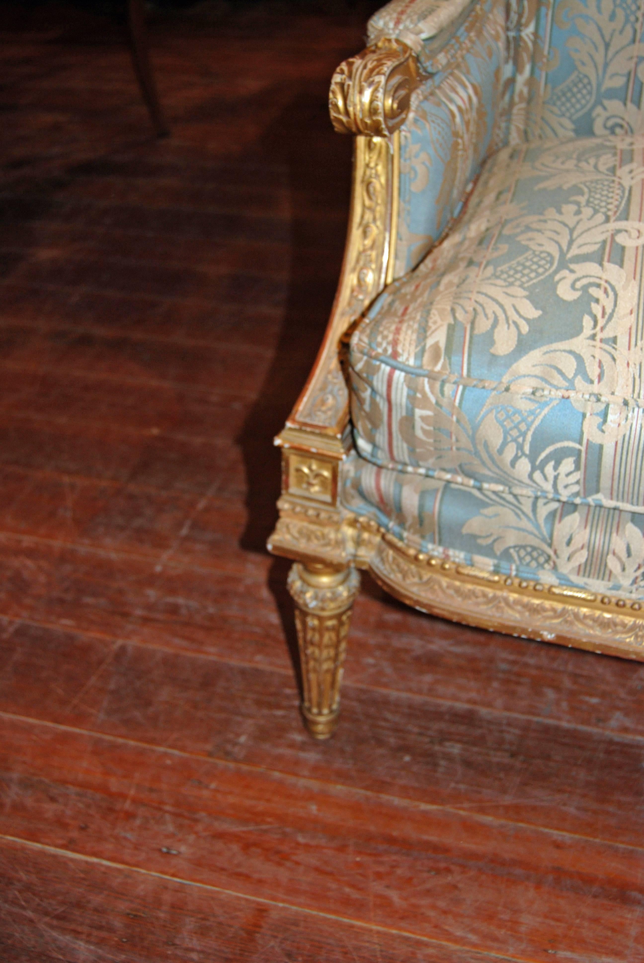 19th Century Giltwood Marquis 1